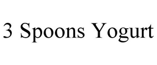 3 SPOONS YOGURT 