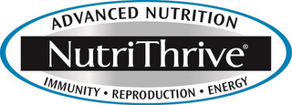 NUTRITHRIVE ADVANCED NUTRITION IMMUNITY REPRODUCTION ENERGY 