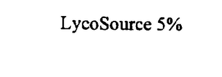 LYCOSOURCE 5% 