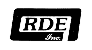 RDE INC. 