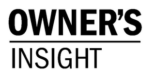 OWNER'S INSIGHT 