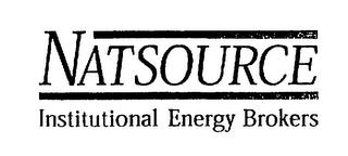 NATSOURCE INSTITUTIONAL ENERGY BROKERS 