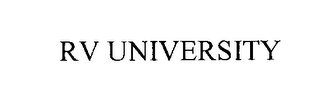 RV UNIVERSITY 