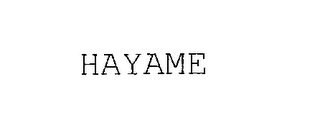 HAYAME 