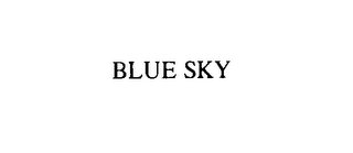 BLUE SKY 