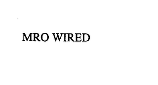 MRO WIRED 