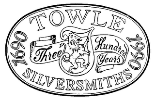TOWLE "THREE HUNDRED YEARS" 1690 SILVERSMITHS 1990 