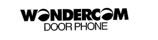 WONDERCOM DOOR PHONE 