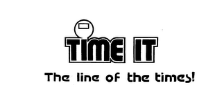 TIME IT THE LINE OF THE TIMES 