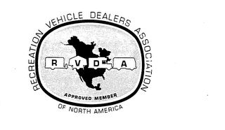 RVDA RECREATION VEHICLE DEALERS ASSOCIATION OF NORTH AMERICA APPROVED MEMBER 