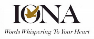 IONA WORDS WHISPERING TO YOUR HEART 