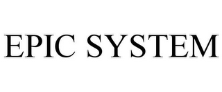 EPIC SYSTEM 