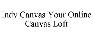 INDY CANVAS YOUR ONLINE CANVAS LOFT 