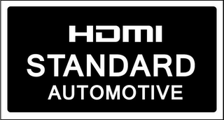 HDMI STANDARD AUTOMOTIVE 