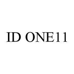 ID ONE11 