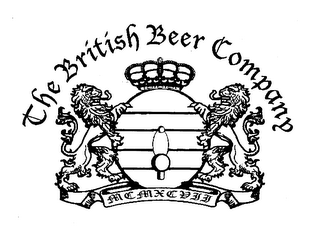 THE BRITISH BEER COMPANY MCMXCVII 