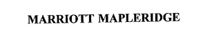 MARRIOTT MAPLERIDGE 