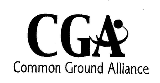 CGA COMMON GROUND ALLIANCE 