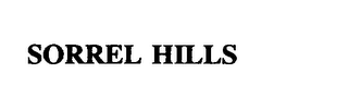 SORREL HILLS 