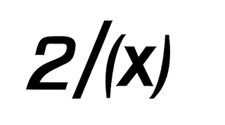 2/(X) 