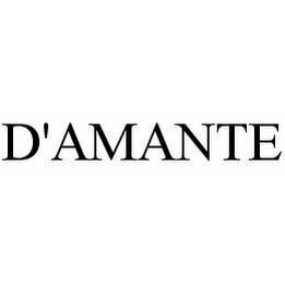 D'AMANTE 