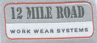 12 MILE ROAD WORK WEAR SYSTEMS 