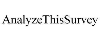 ANALYZETHISSURVEY 