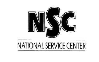 NSC NATIONAL SERVICE CENTER 