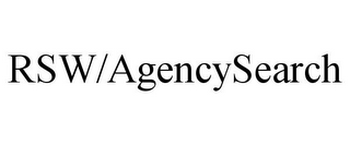 RSW/AGENCYSEARCH 