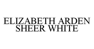 ELIZABETH ARDEN SHEER WHITE 