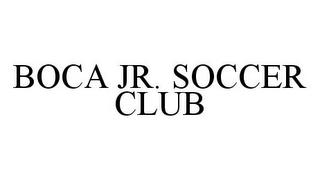 BOCA JR. SOCCER CLUB 