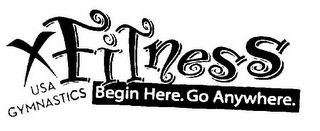 USA GYMNASTICS FITNESS BEGIN HERE. GO ANYWHERE. 