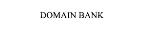 DOMAIN BANK 