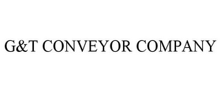 G&T CONVEYOR COMPANY 