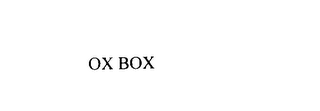 OX BOX 