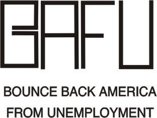 BAFU BOUNCE BACK AMERICA FROM UNEMPLOYMENT 