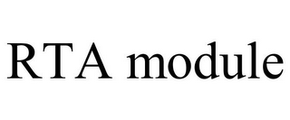 RTA MODULE 