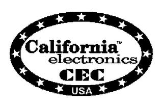 CALIFORNIA ELECTRONICS CEC USA 