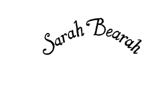 SARAH BEARAH 