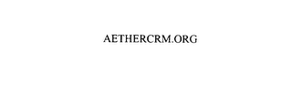 AETHERCRM.ORG 