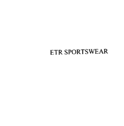ETR SPORTSWEAR 