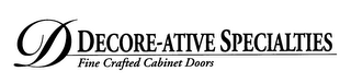 D DECORE-ATIVE SPECIALTIES FINE CRAFTEDCABINET DOORS 