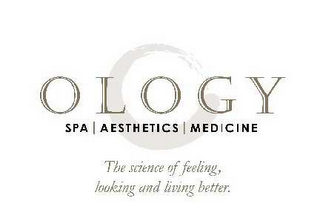 OLOGY SPA AESTHETICS MEDICINE THE SCIENCE OF FEELING, LOOKING AND LIVING BETTER 