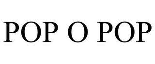 POP O POP 