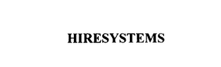 HIRESYSTEMS 