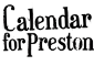 Calendar for Preston 