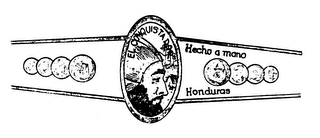 EL CONQUISTADOR HECHO A MANO HONDURAS 