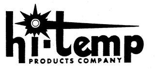 HI-TEMP PRODUCTS COMPANY 