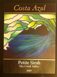 COSTA AZUL PETITE SIRAH DRY CREEK VALLEY 2005 