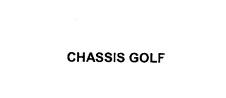 CHASSIS GOLF 